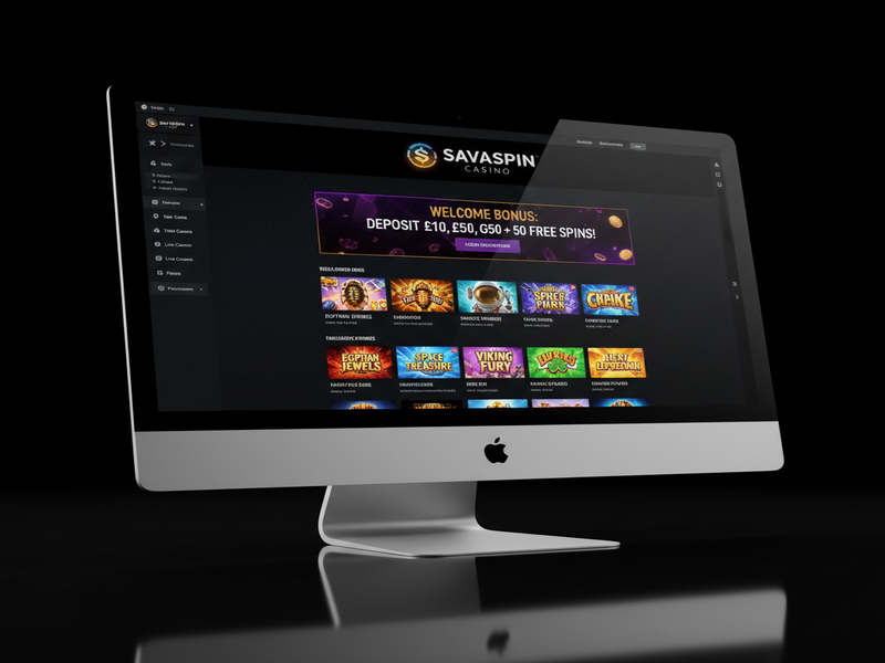 Savaspin Casino Casinò su computer