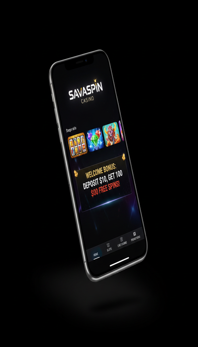 Savaspin Casino Casinò su smartphone