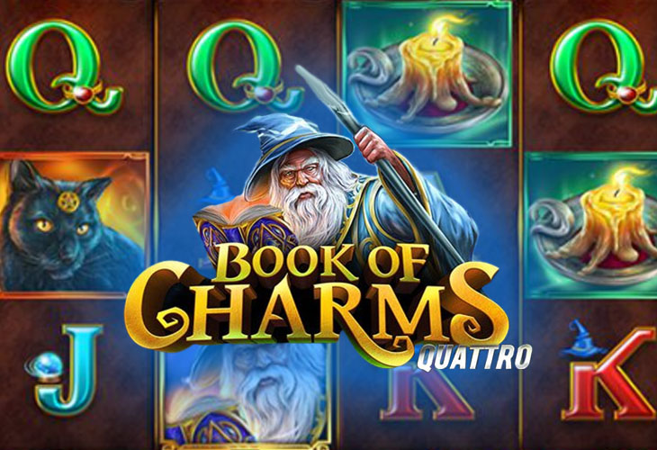 Book of Charms Quattro - Stakelogic slot at Savaspin Casino Casino