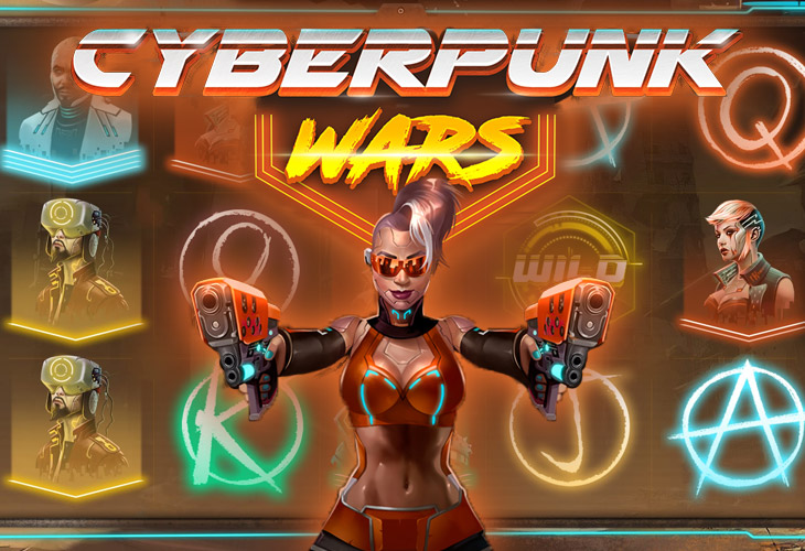 Cyberpunk Wars - Woohoo slot at Savaspin Casino Casino