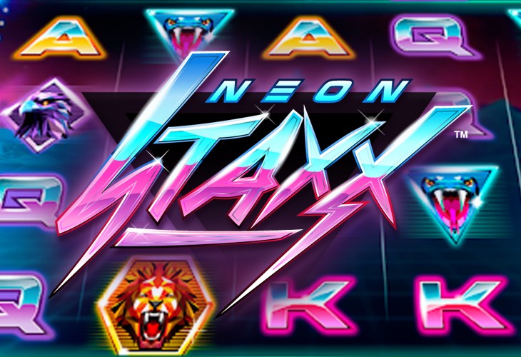 Neon Staxx - NetEnt slot at Savaspin Casino Casino