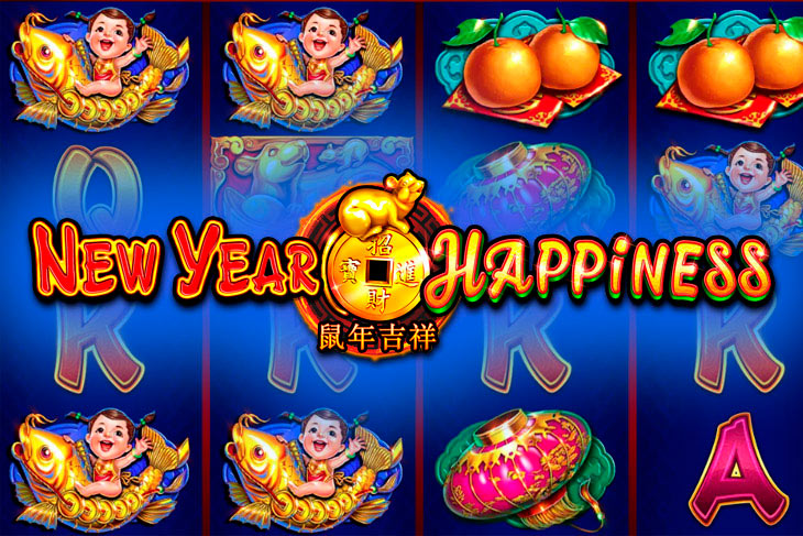 New Year Happiness - Ruby Play slot at Savaspin Casino Casino